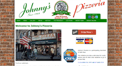 Desktop Screenshot of johnnyspizzeria.com